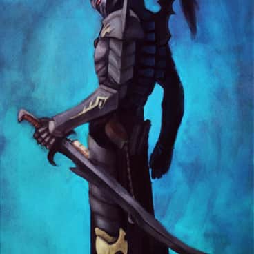 Dark Eldar Sybarite by Beckjann