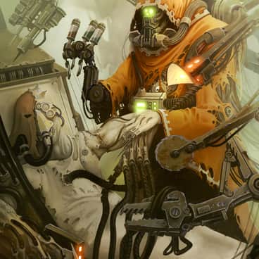 Dark Mechanicus Surgeon by Nikolaus Ingeneri (ning | ingeneriart)