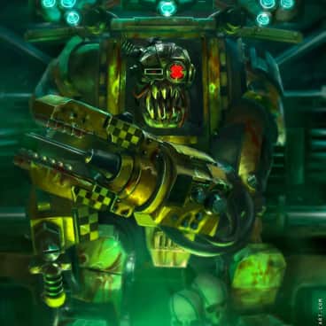 Ork Big Mek by Nacho Molina (nachomolina | nachomolinaart)