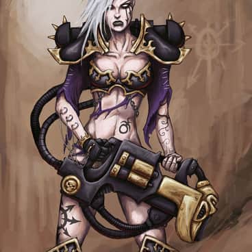 Sister of Slaanesh by jasperavent