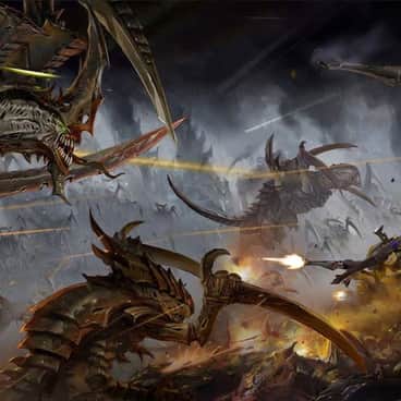 Tyranids vs Eldar by Cheol Joo Lee (paratrooper | CJ Lee | cheoljoolee)