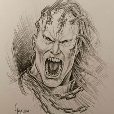 World Eaters: Angron by Cecilia Murillo Valdez (cecil_muri)