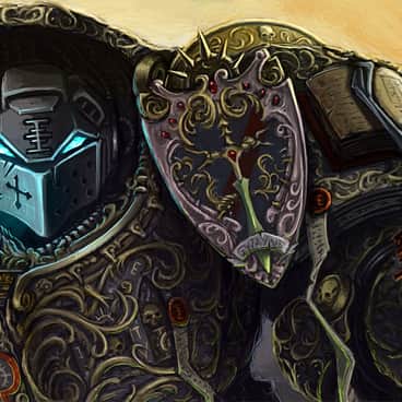 Baroque Grey Knight Terminator by Gwayne Li (Eupackardia)