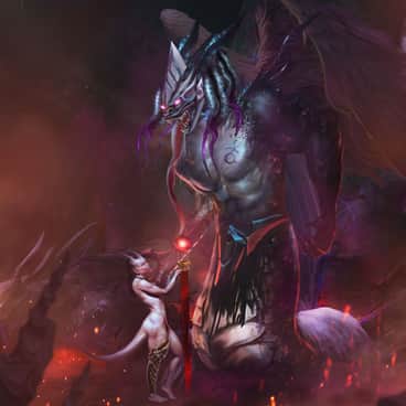 Daemon Prince of Slaanesh by SlaaneshG