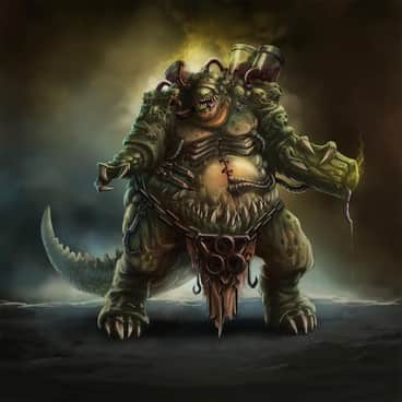 Demon Prince of Nurgle by Klaher Baklaher (klaherbaklaher | baklaher)