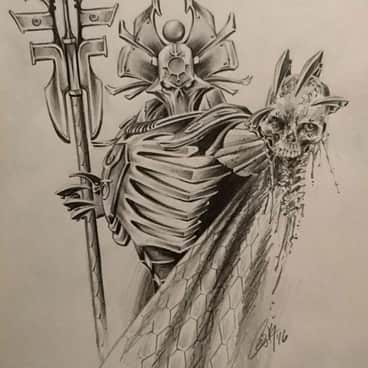 Imotekh the Stormlord by Cecilia Murillo Valdez (cecil_muri)
