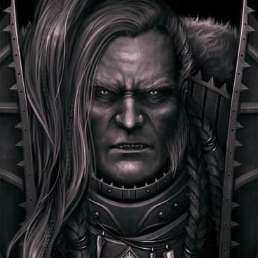 Leman Russ by Veronica Anrathi (d1sarmon1a | disarmoniart)