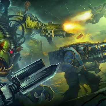 Ork Squad by Hardy Fowler (FowlerIllus)