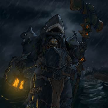 Shark Sorcerer by Andrei Kiselev (MyDeads)