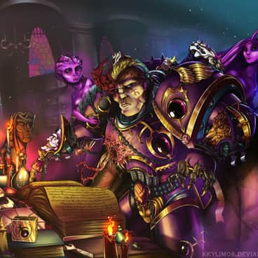 Sorcerer of Slaanesh by Kyriakos Kylimos (kkylimos) | Sorcerer of Slaanesh by Kyriakos Kylimos (kkylimos)