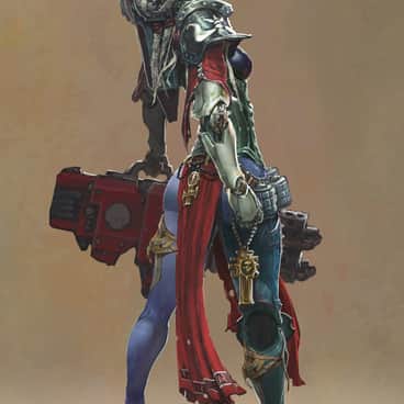 Sororitas by Pavel Zolotko (Pabel Art | PabelBilly)