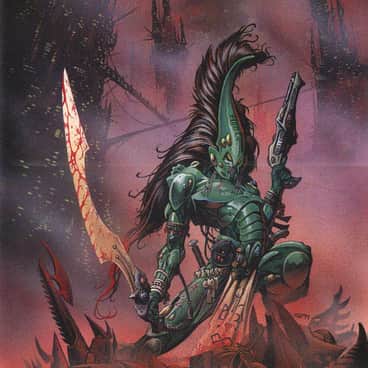 Striking Scorpions Exarch by Wayne Reynolds