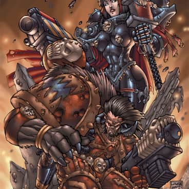 Warhammer 40k Poster by Logan Lee (LoganLee)