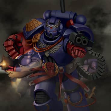 Crimson Fist Pedro Kantor by Boris Tsui (Bobot073)