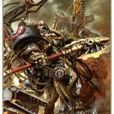 Iron Hands: Techmarine by Unknown Artists