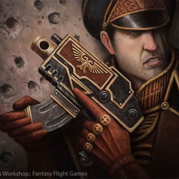 Commissarial Bolt Pistol by Mark Bulahao (markbulahao)