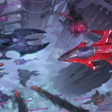 Razorwing vs Hemlock by Unknown Artists