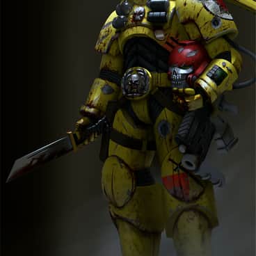 Imperial Fist Reiver by Boris Tsui (Bobot073)