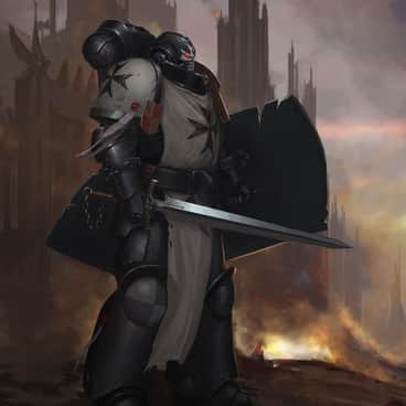 Primaris Black Templar by Aleksey Bashlay (Advisorium | Possible-Yak2798 | advisor294338)