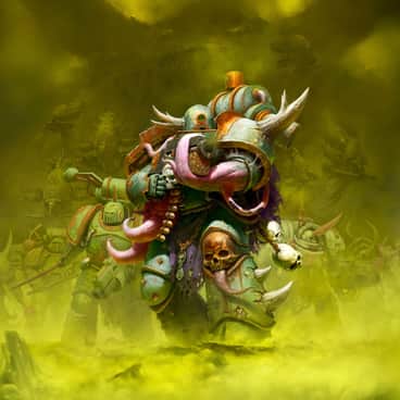 Nurgle Plague Marine by Mark Holmes (thebrushmonkey)