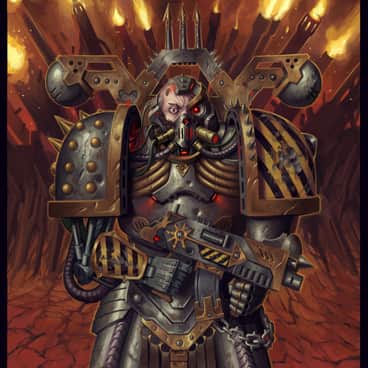 Iron Warrior by Razyda (RazydaArt)
