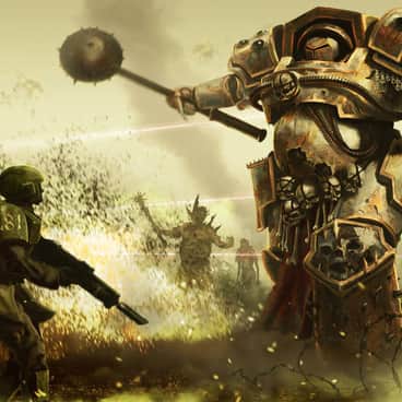 Another day in the life of a Guardsmen by Aaron Oborn (legionreaper8881)