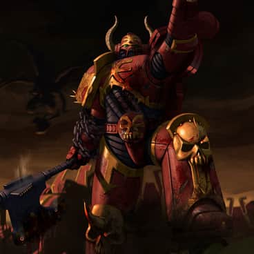 Khorne Berzerker by Boris Tsui (Bobot073)