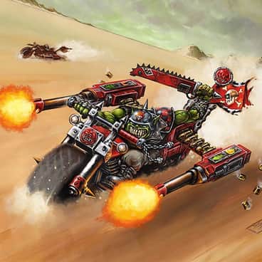 Ork Warbike by Mark Gibbons (MG Artworks | mg_artworks)