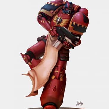 Blood Angel by Alex Campbell (alxonpaper)