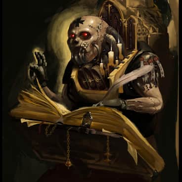 Cenobyte Servitor by Andrew Davenport (heshoid5 | tsailerol_friend3000)