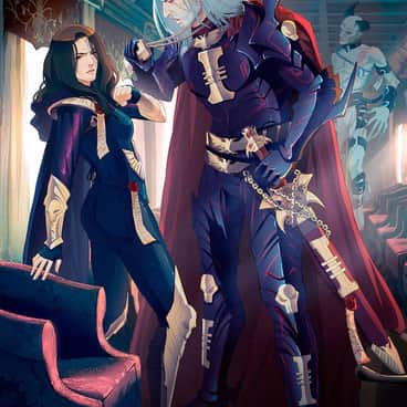 Sierra and Van Demian by Mathia Arkoniel