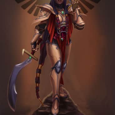 Artemis Prima by Inkary (inkary_ | wokehammer)