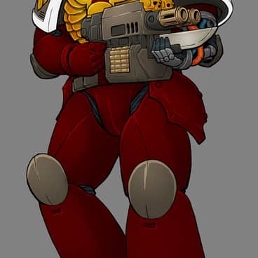 Space Marine by Dicey June (MistyMiasma)