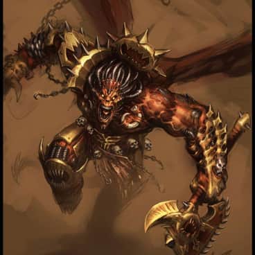 Angron by David Haire (Trollfeetwalker | Falabaloo | VisDave | dhaireart)