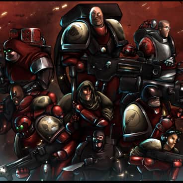 Red Team 40k by Tony Cezar (t-cezar | tnyczr)