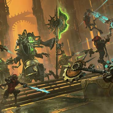 Heretek Marketing Art by Lucas Terryn (lucasterryn)