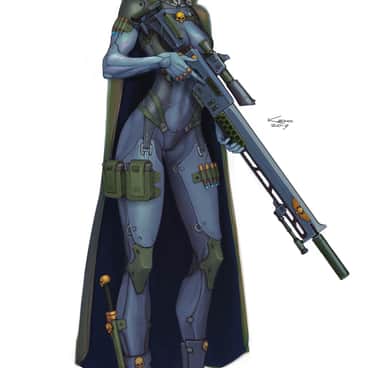 Vindicare Assassin by Alexey Kropachev (Khantian)
