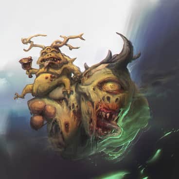 Plaguebearer and Nurgling by Ruslan Korovkin (korovkinruslan)