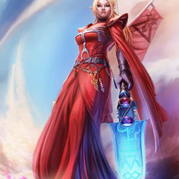 Telvae Ysethanis the Ynnari Farseer by Inkary (inkary_ | wokehammer)