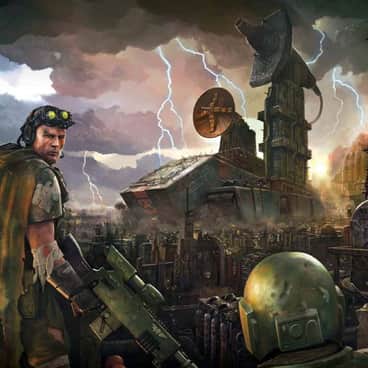Imperial Guard vs Ork-Controlled Ordinatus by Matt Bradbury