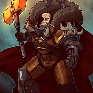 Iron Tusk Chapter Master by Taylor Schmidt (Blazbaros | Blaz baros)