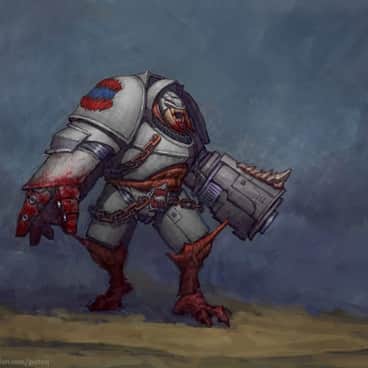 Possessed Terminator by Alexey Potorochin (artistpotorochin)
