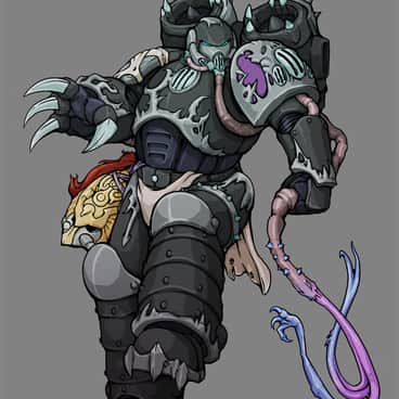 Slaanesh Raptor Champion by Dicey June (MistyMiasma)