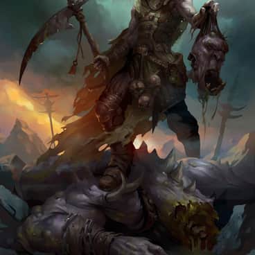 Mortarion Primarch of XIV legion by Alexey Kruglov (rancore33 | ALKR)