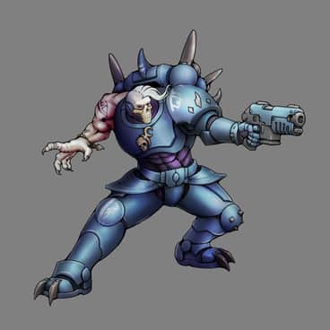 Slaanesh Reiver by Dicey June (MistyMiasma)
