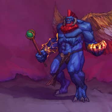 Magnus the Red by Alexey Potorochin (artistpotorochin)