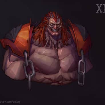 Angron by Alexey Potorochin (artistpotorochin)