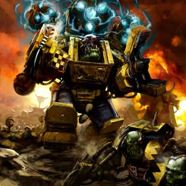 Big Mek in Mega Armour by Games Workshop Artists