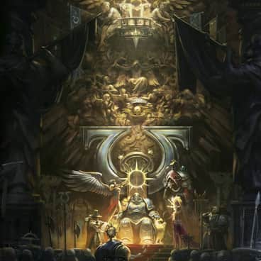 Guilliman Enthroned by Pedro Nunez (pedronunez_art)