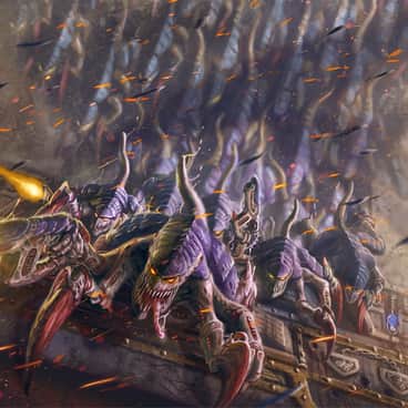 Swarming Termagants by Jacob Atienza (jubjubjedi)